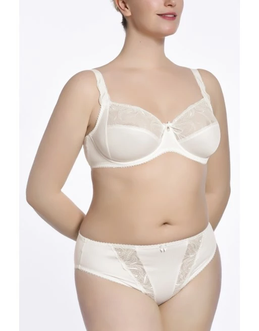 Ulla Dessous Carmen Hele Cup BH Kleine En Grote Maten 75-120 Cup B Tot G - Écru - 2523 - Afbeelding 4