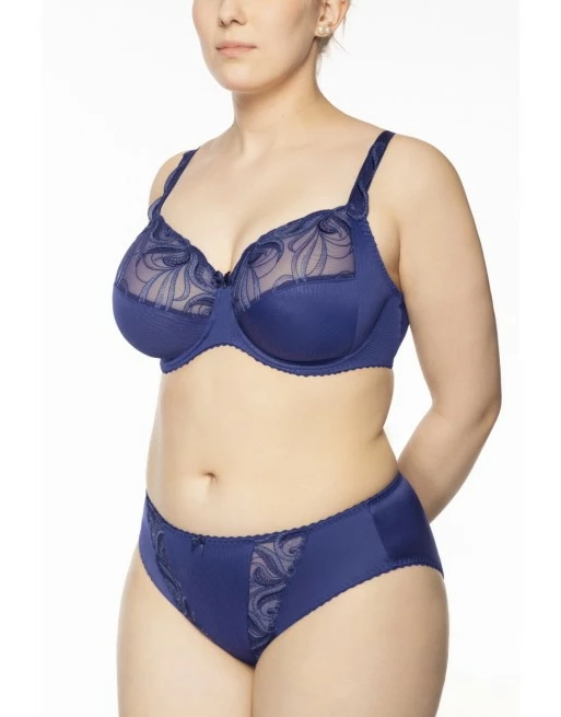 Ulla Dessous Carmen Hele Cup BH Kleine En Grote Maten 75-120 Cup B Tot G - Saphir - 2523 - Afbeelding 4
