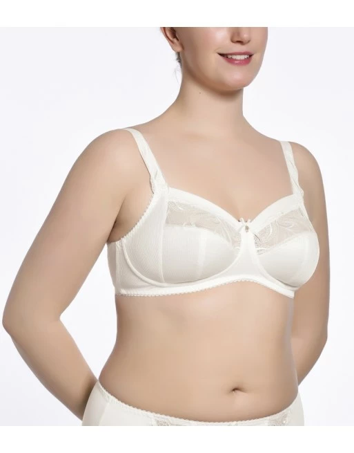 Ulla Dessous Carmen Hele Cup BH Kleine En Grote Maten 75-120 Cup H Tot L - Écru - 2526 - Afbeelding 8