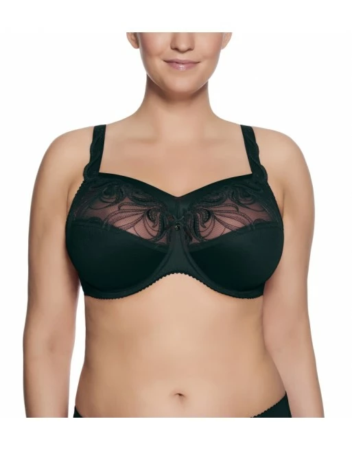 Ulla Dessous Carmen Hele Cup BH Kleine En Maten 75-120 Cup H Tot L - Zwart - 2526 - Afbeelding 2