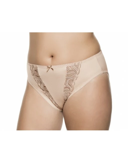 Ulla Dessous Carmen Slip Kleine - Grote Maten - 38-60 - Cappuccino - 2532 - Afbeelding 3