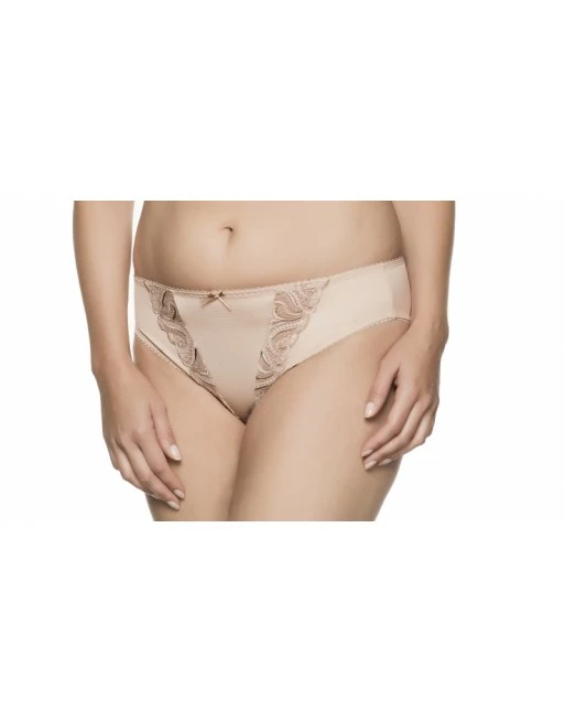Ulla Dessous Carmen Slip Kleine - Grote Maten - 38-60 - Cappuccino - 2532 - Afbeelding 6