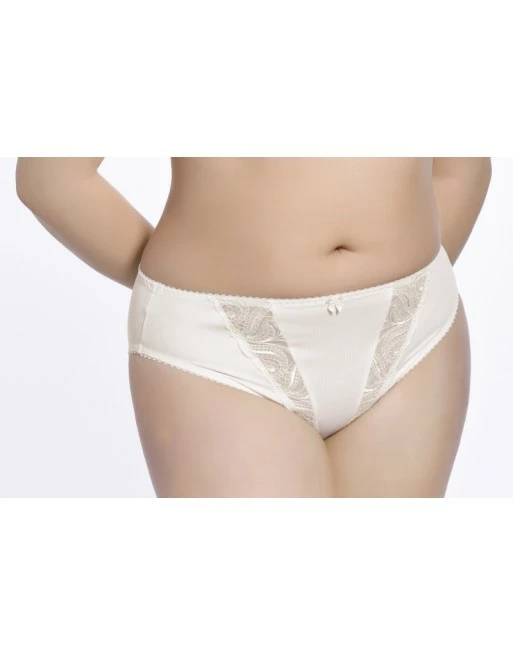 Ulla Dessous Carmen Slip Kleine - Grote Maten - 38-60 - Écru - 2532 - Afbeelding 6