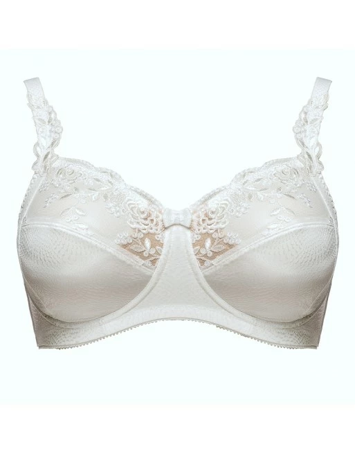 Ulla Dessous Ella BH Zonder Beugel Kleine En Grote Maten 75-120 Cup D Tot L - Écru - 3628 - Afbeelding 2
