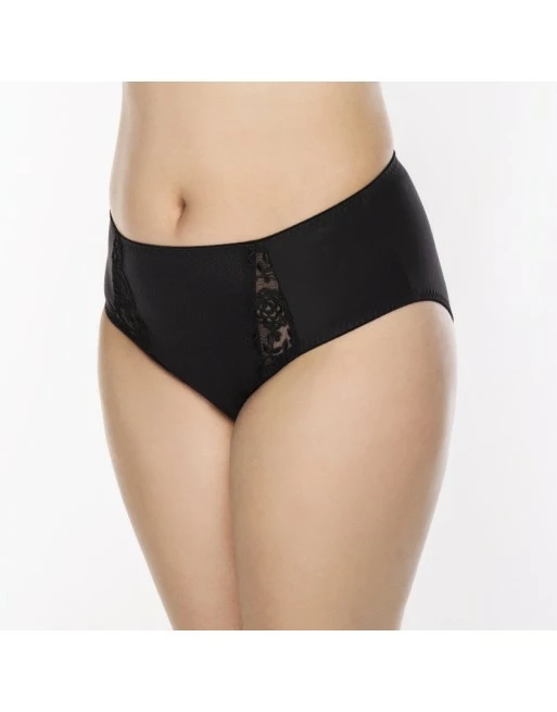 Ulla Dessous Ella Slip Kleine - Grote Maten 38-60 - Zwart - 3632 - Afbeelding 3