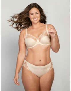 Ulla Dessous Jasmin Slip Kleine + Grote Maten 36-50 - Poeder - 2732