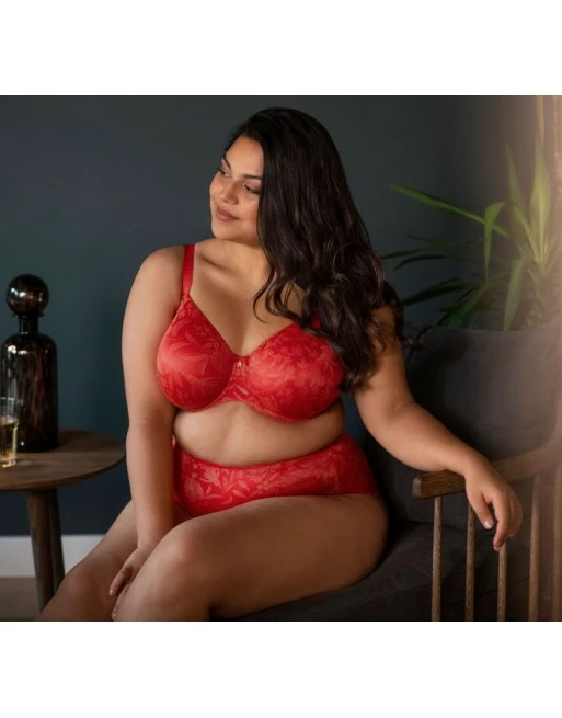 Ulla Dessous Jasmin Tailleslip Kleine + Grote Maten 38-60 - Red Poppy - 2710 - Afbeelding 4