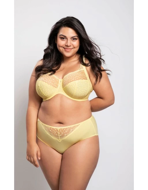 Ulla Dessous Josy Hele Cup BH Kleine En Grote Maten 70-120 Cup B Tot L - Lemon - 6723 - Afbeelding 2