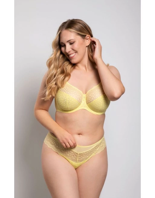 Ulla Dessous Josy Hele Cup BH Kleine En Grote Maten 70-120 Cup B Tot L - Lemon - 6723 - Afbeelding 3