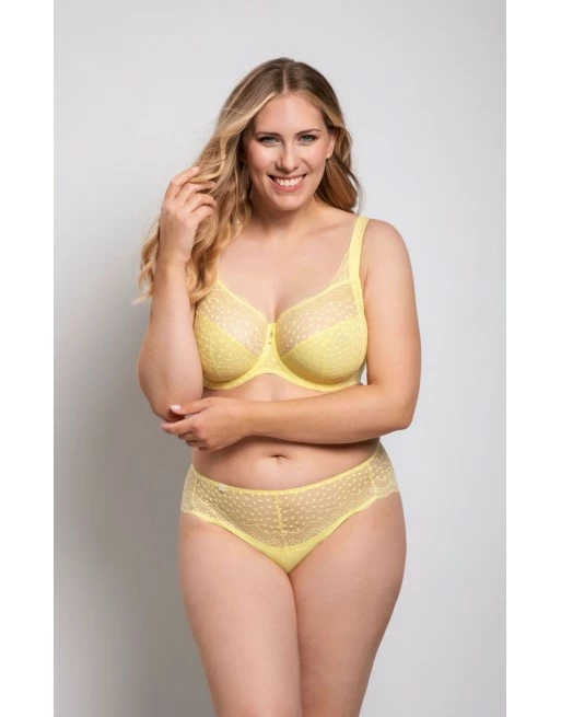 Ulla Dessous Josy Hele Cup BH Kleine En Grote Maten 70-120 Cup B Tot L - Lemon - 6723 - Afbeelding 4