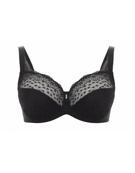 Ulla Dessous Josy Hele Cup BH Kleine En Grote Maten 70-120 Cup B Tot L - Zwart - 6723 - Afbeelding 2