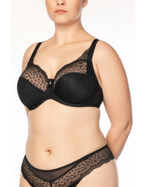 Ulla Dessous Josy Hele Cup BH Kleine En Grote Maten 70-120 Cup B Tot L - Zwart - 6723 - Afbeelding 6