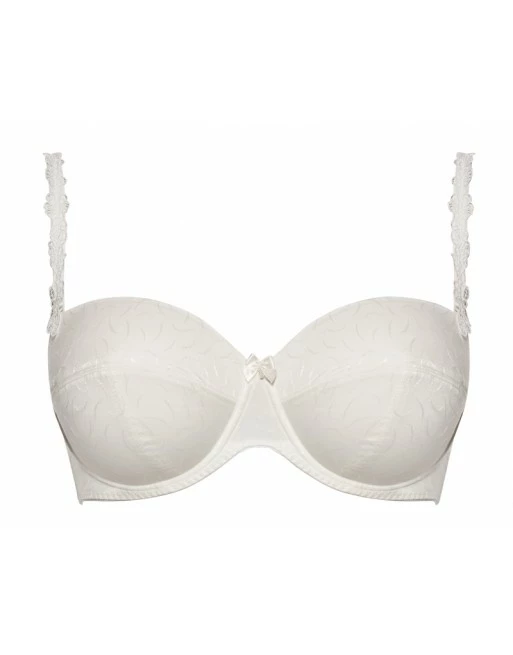 Ulla Dessous Maxima Beha + Verwijderbare Bandjes - Grote Maten + Kleine Cupmaten B - Écru - 1122 - Afbeelding 2