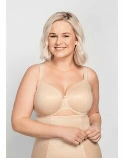 Ulla Dessous Meghan BH Met Schuimvulling Kleine En Grote Maten 70-110 Cup D Tot L - Beige - 3120
