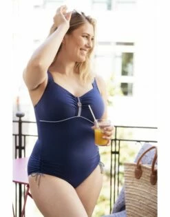 Ulla Dessous Portofino Badpak Kleine - Grote Maten 75-120 Cup B Tot K - Marine - 9711