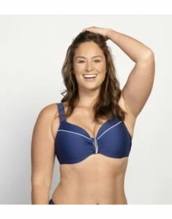 Ulla Dessous Portofino Hele Cup Bikini BH Kleine En Grote Maten 70-110 Cup D Tot K - Marine - 9722