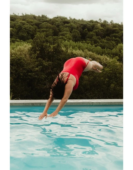 Ulla Dessous Saint-Tropez Badpak Kleine En Grote Maten 75-120 Cup B Tot K - Rood - 9112 - Afbeelding 4