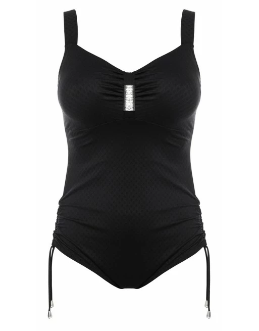 Ulla Dessous Saint-Tropez Badpak Kleine En Grote Maten 75-120 Cup B Tot K - Zwart- 9112 - Afbeelding 2