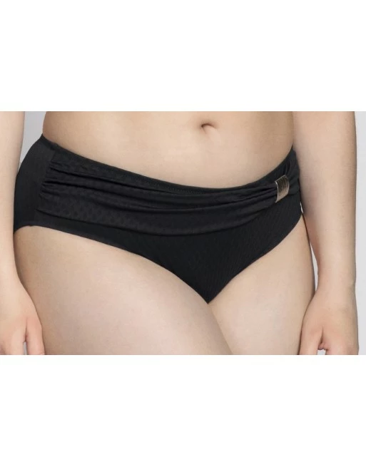 Ulla Dessous Saint-Tropez Bikini Slip Kleine - Grote Maten - 36-56 - Zwart - 9133 - Afbeelding 3