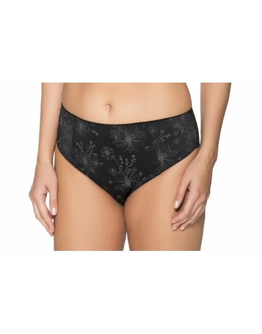 Ulla Dessous Viola Slip Kleine - Grote Maten - 36-56 - Zwart - 3232 - Afbeelding 4