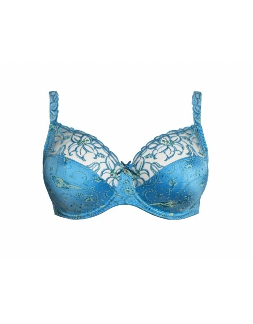 Ulla Dessous Zoë Hele Cup BH Kleine En Grote Maten 70-120 Cup B Tot G - Aqua - 4123 - Afbeelding 2