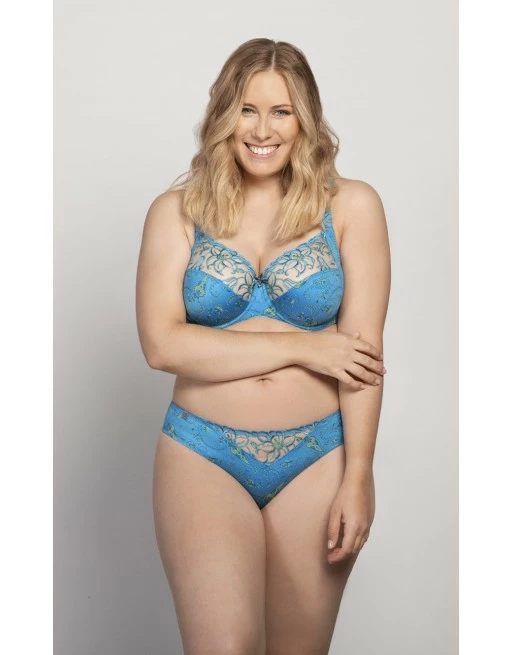 Ulla Dessous Zoë Hele Cup BH Kleine En Grote Maten 70-120 Cup B Tot G - Aqua - 4123 - Afbeelding 5