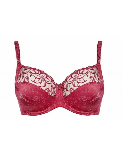 Ulla Dessous Zoë Hele Cup BH Kleine En Grote Maten 70-120 Cup B Tot G - Framboise - 4123 - Afbeelding 2