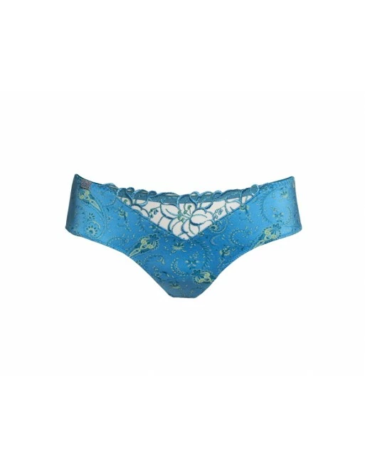 Ulla Dessous Zoë String Kleine - Grote Maten 36-48 - Aqua - 4139 - Afbeelding 2